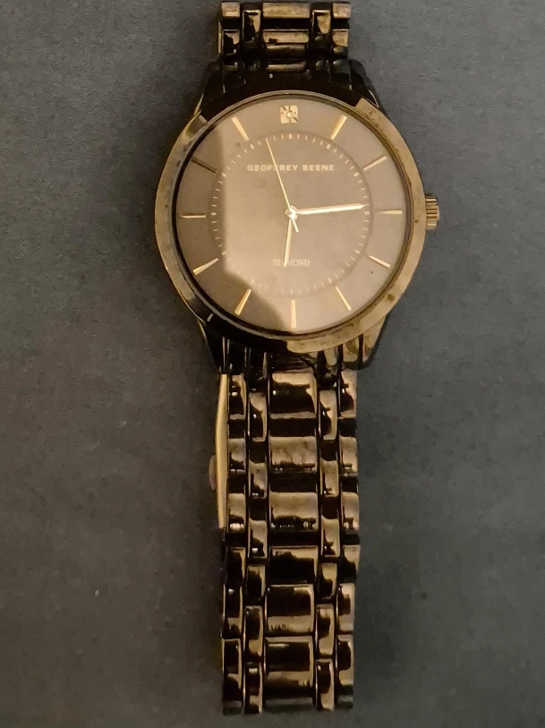 Geoffrey Beene Diamond Watch