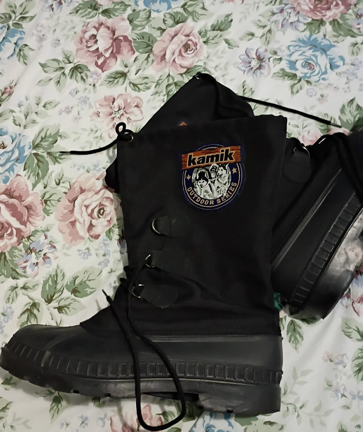 Kamik Outdoor Series Black Winter Boots - Size 8