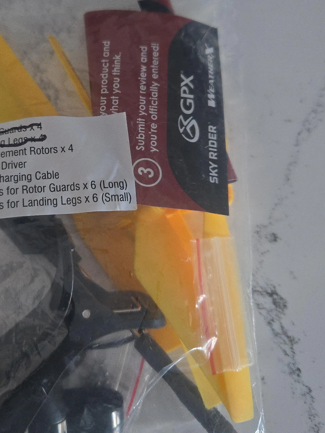 GPX Sky Rider Drone Parts