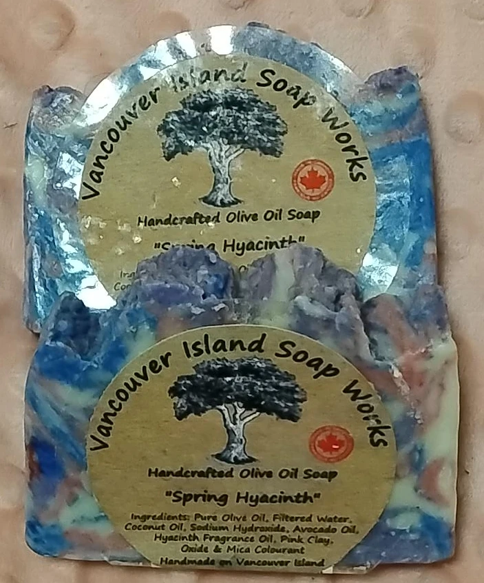 Vancouver Island Soap Works Spring Hyacinth Handcrafted
