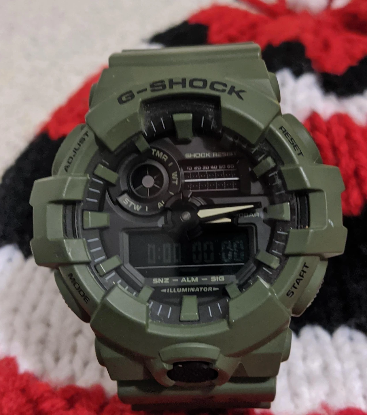 G-Shock GA-700UC-3A Olive Green Watch