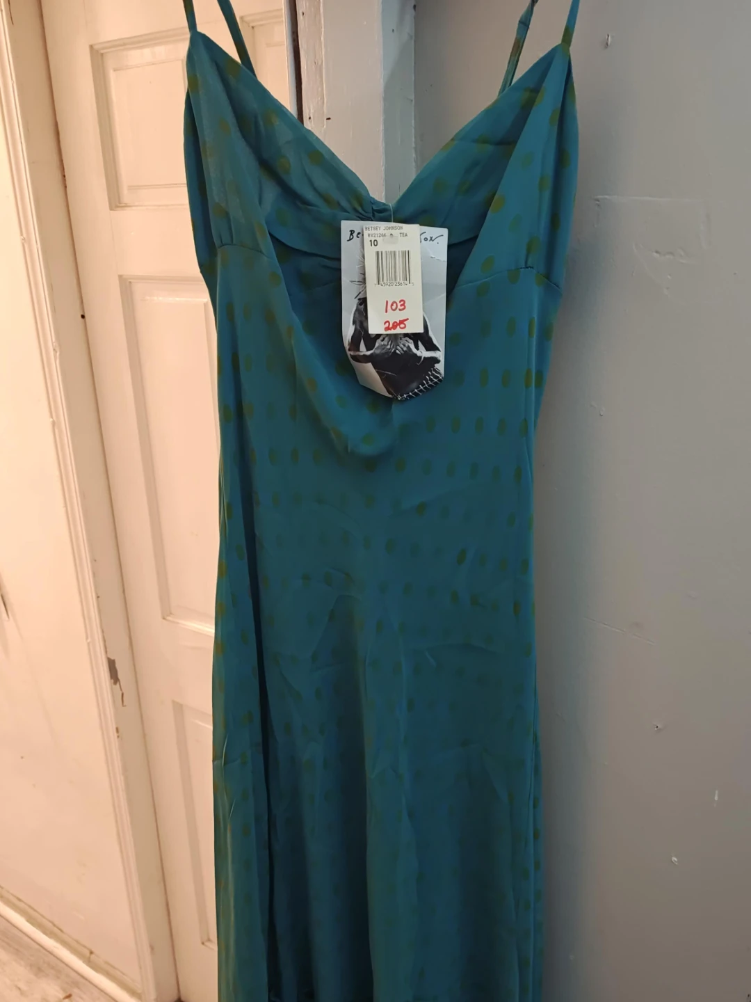 Betsey Johnson Teal Dress - Size 10