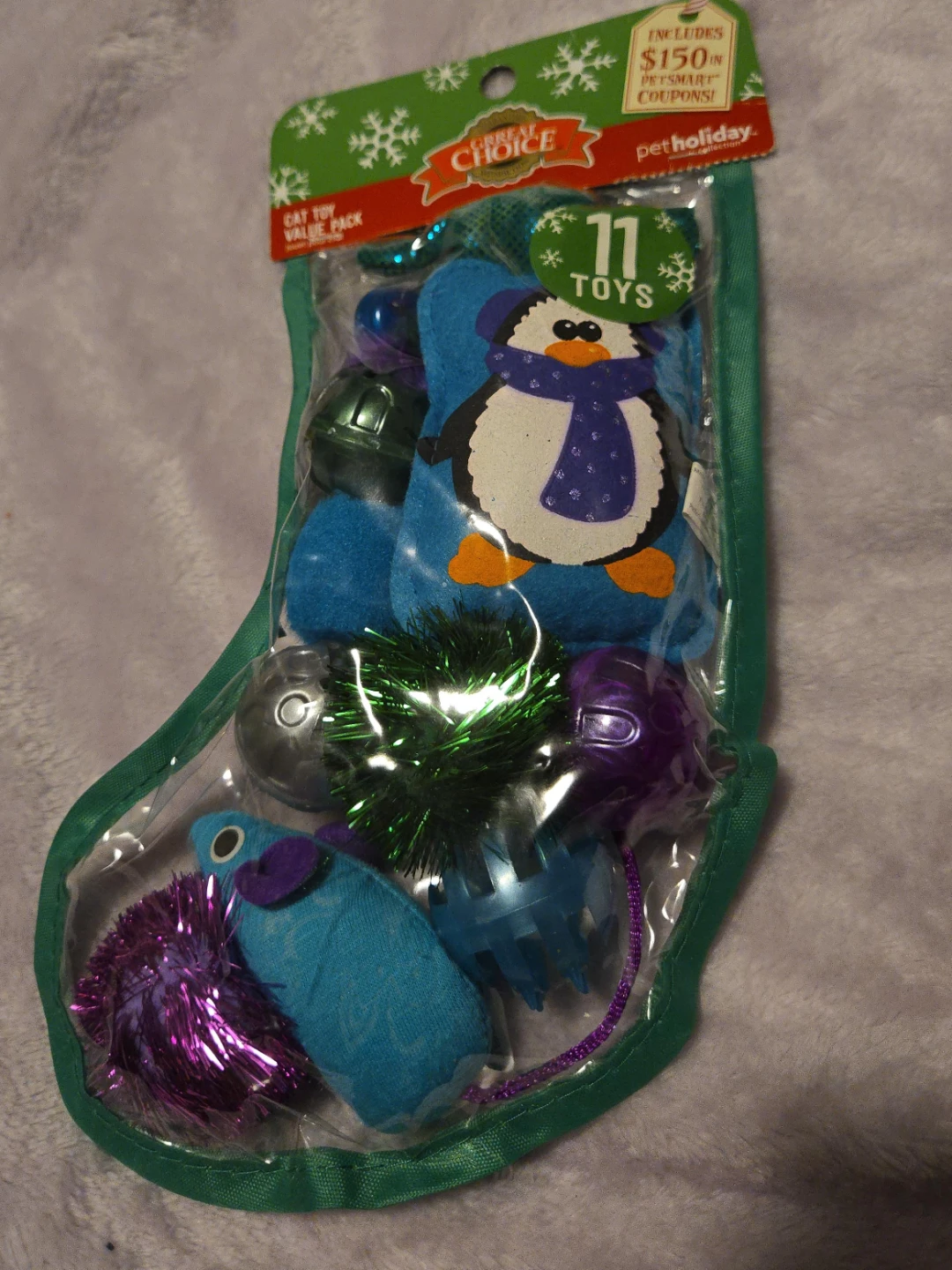 Great Choice 11-Piece Cat Toy Value Pack
