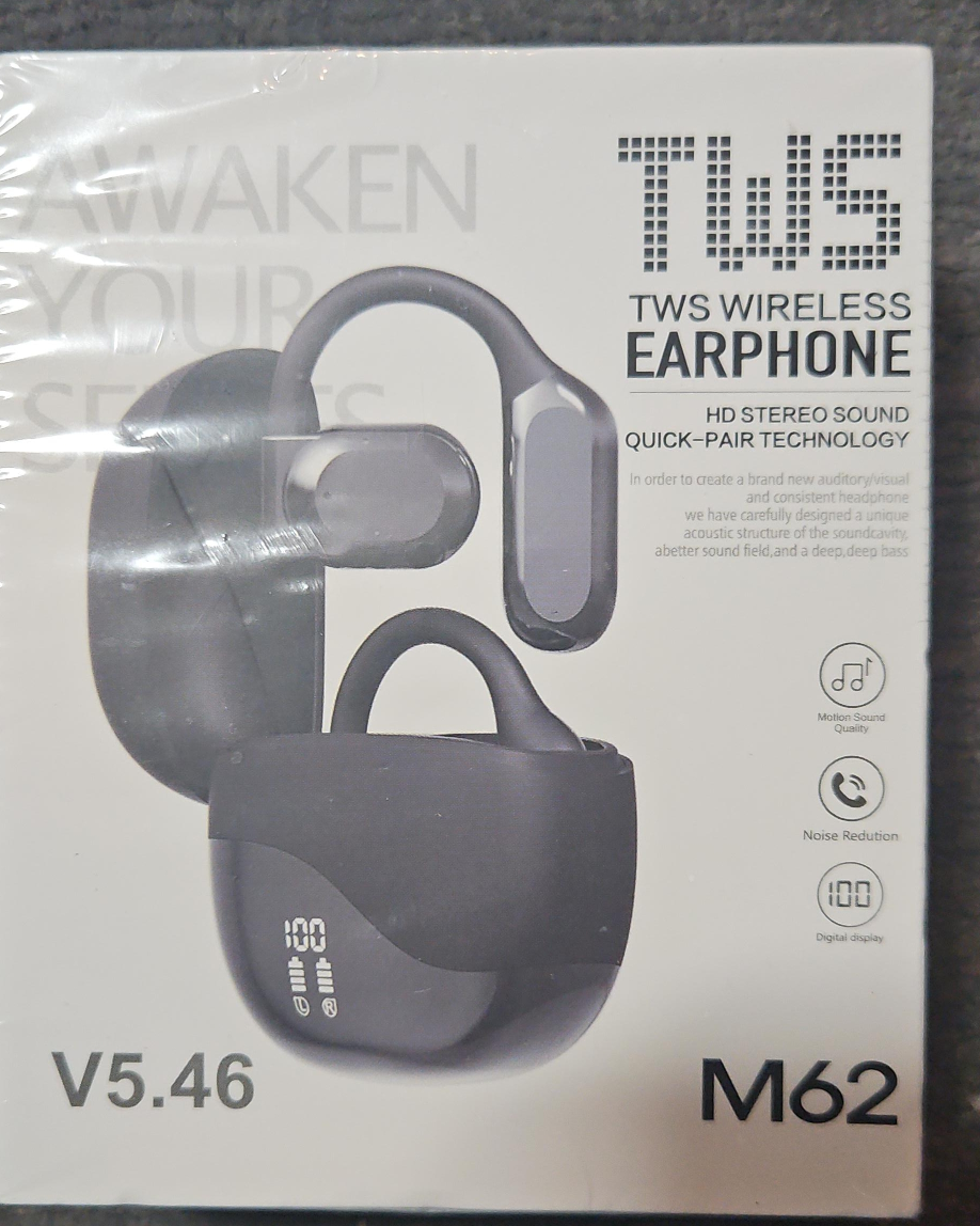 TWS Wireless Earphone M62 - NEW