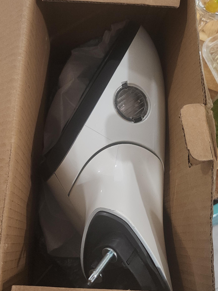 New LRYANLIGHT White Left Driver Side Mirror