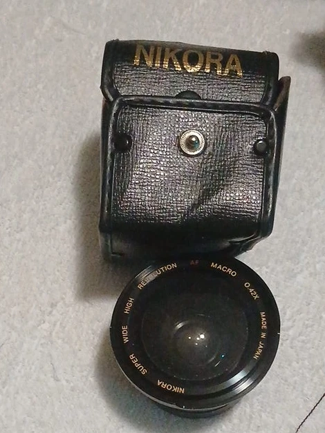 #cleanout Nikora Super Wide High Resolution Macro 0.42x Lens