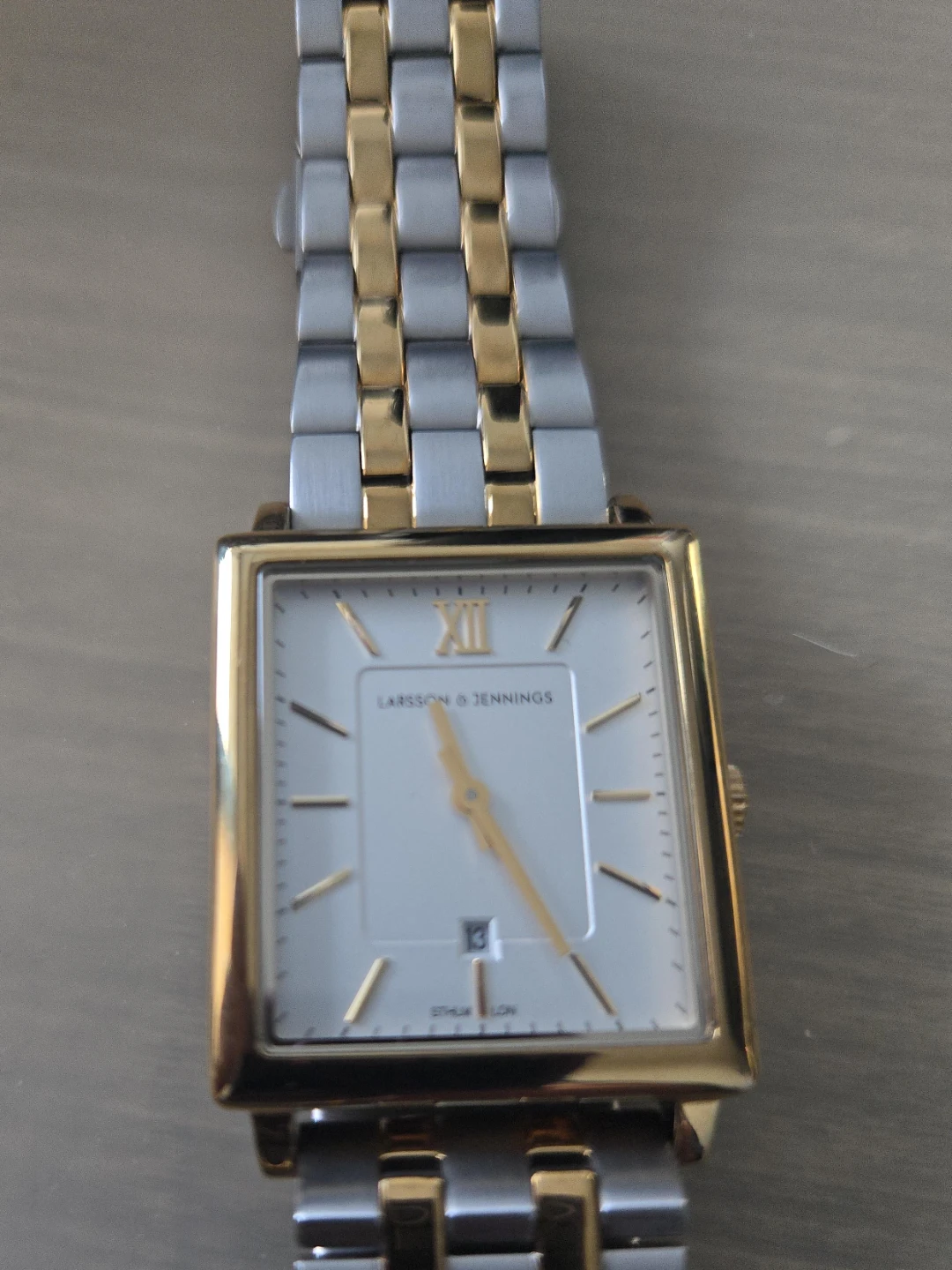Larsson & Jennings Boyfriend Classic Mixed Gold 40mm Watch