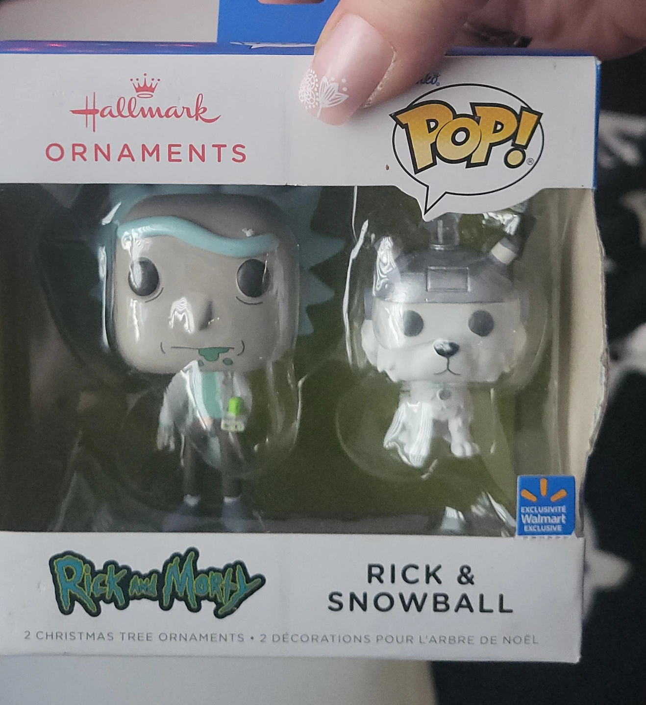 Hallmark Rick & Snowball Christmas Ornaments