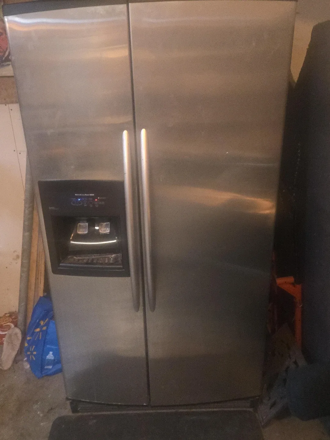 KitchenAid Stainless Steel Side-by-Side Refrigerator