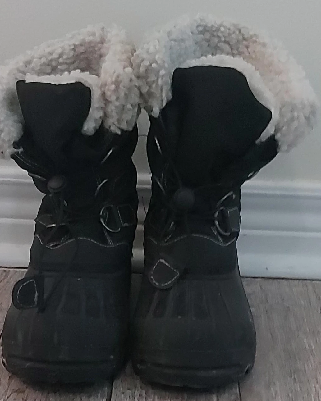 Kids' Black Winter Boots