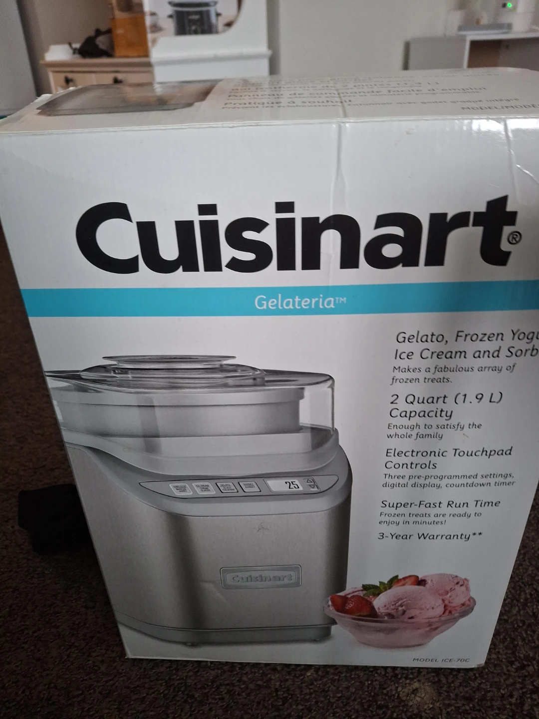 Cuisinart Gelateria Ice Cream & Sorbet Maker - 2 Quart