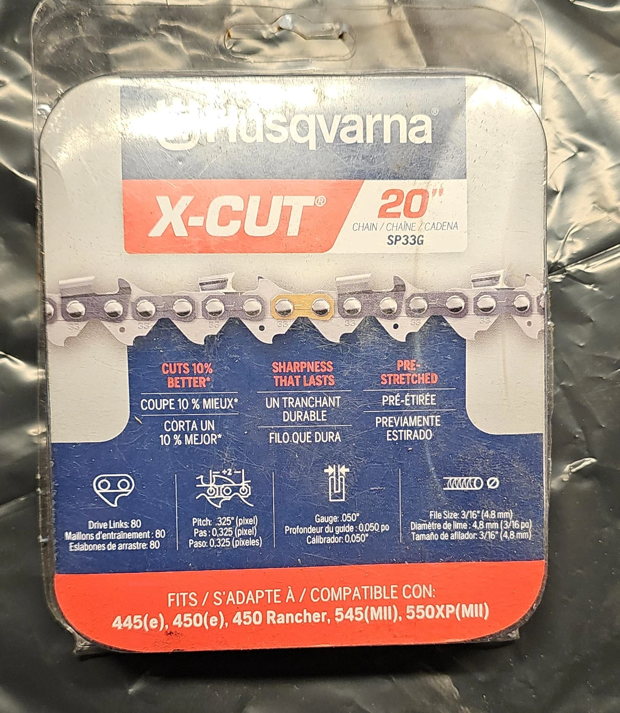 Husqvarna X-CUT 20" Chainsaw Chain SP33G