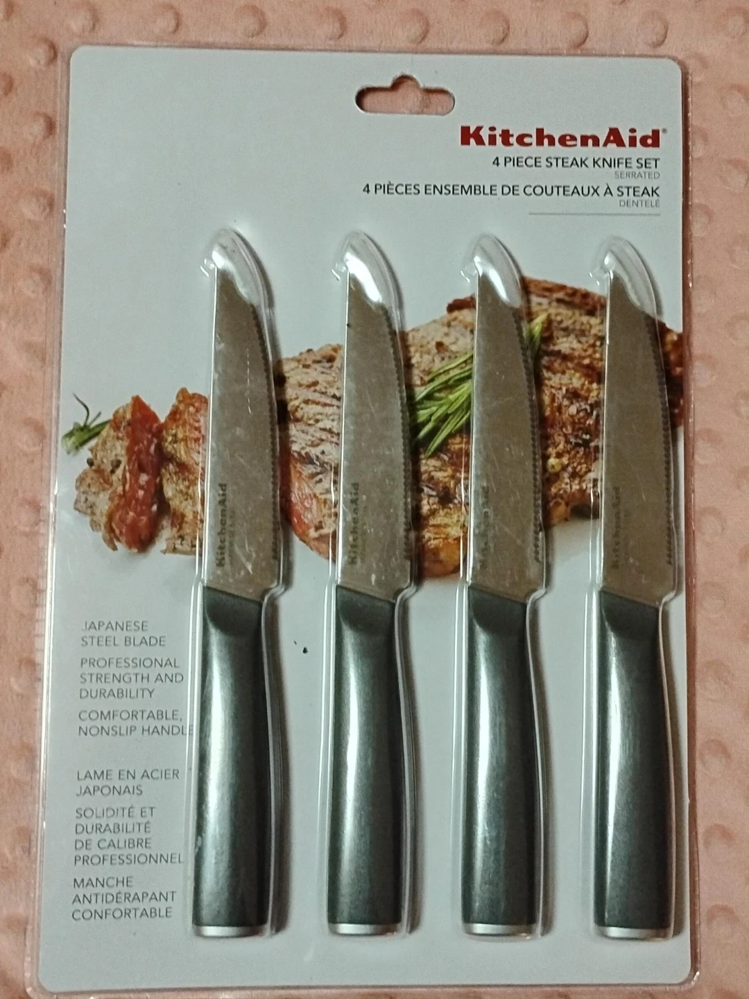 KitchenAid 4-Piece Steak Knife Set - New carrots 🥕