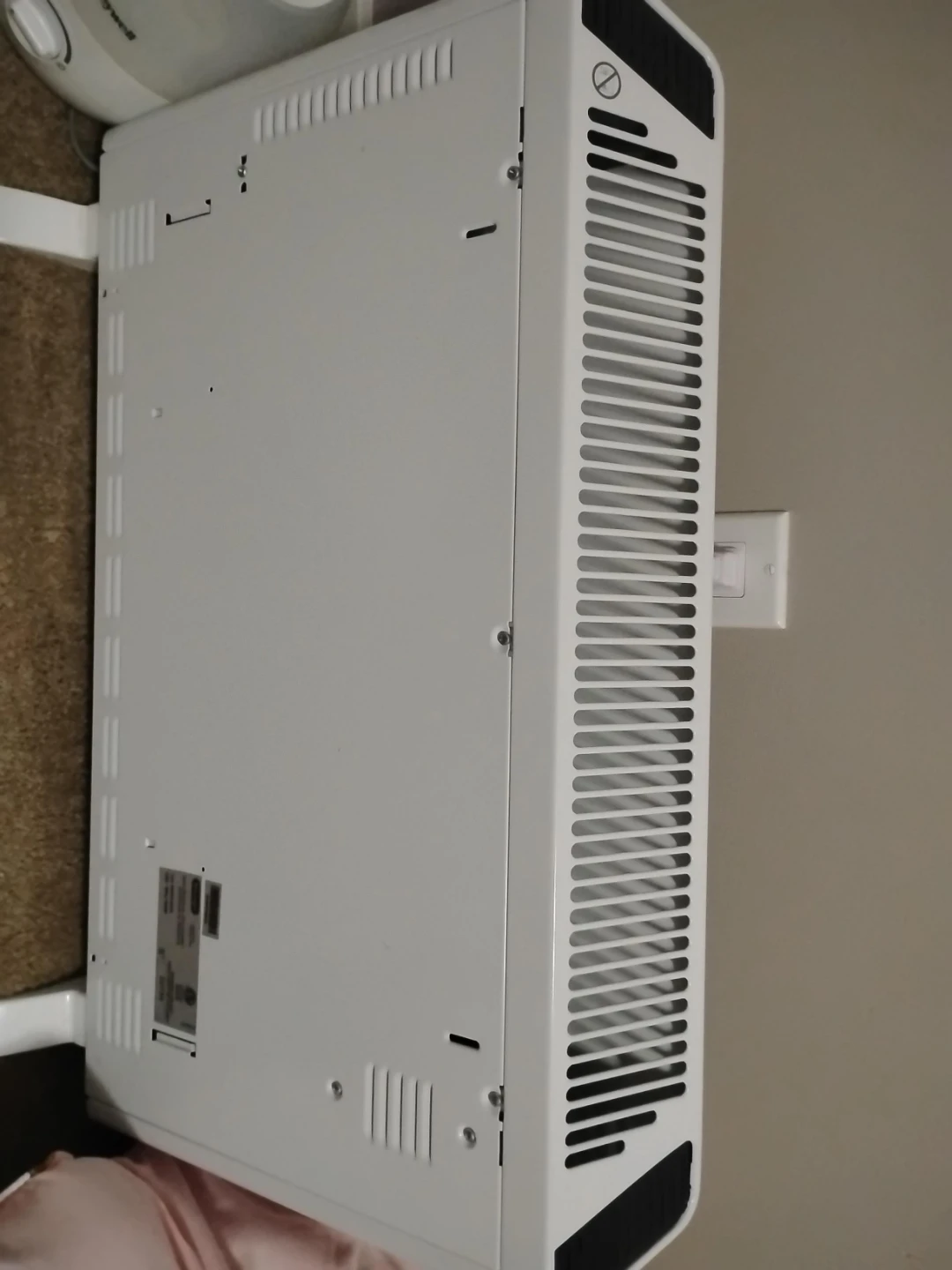 White Electric Space Heater