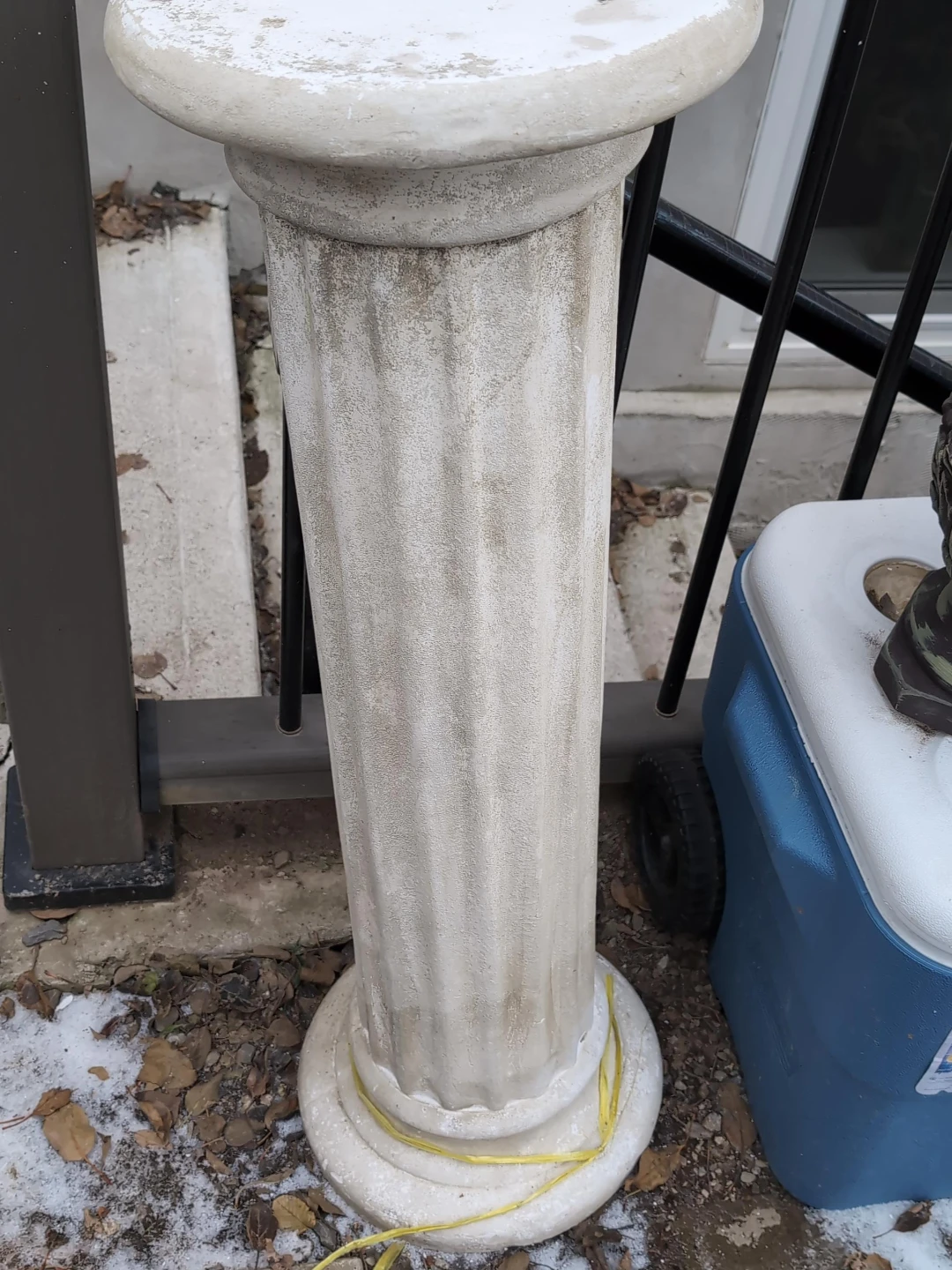 Concrete Garden Pedestal Stand