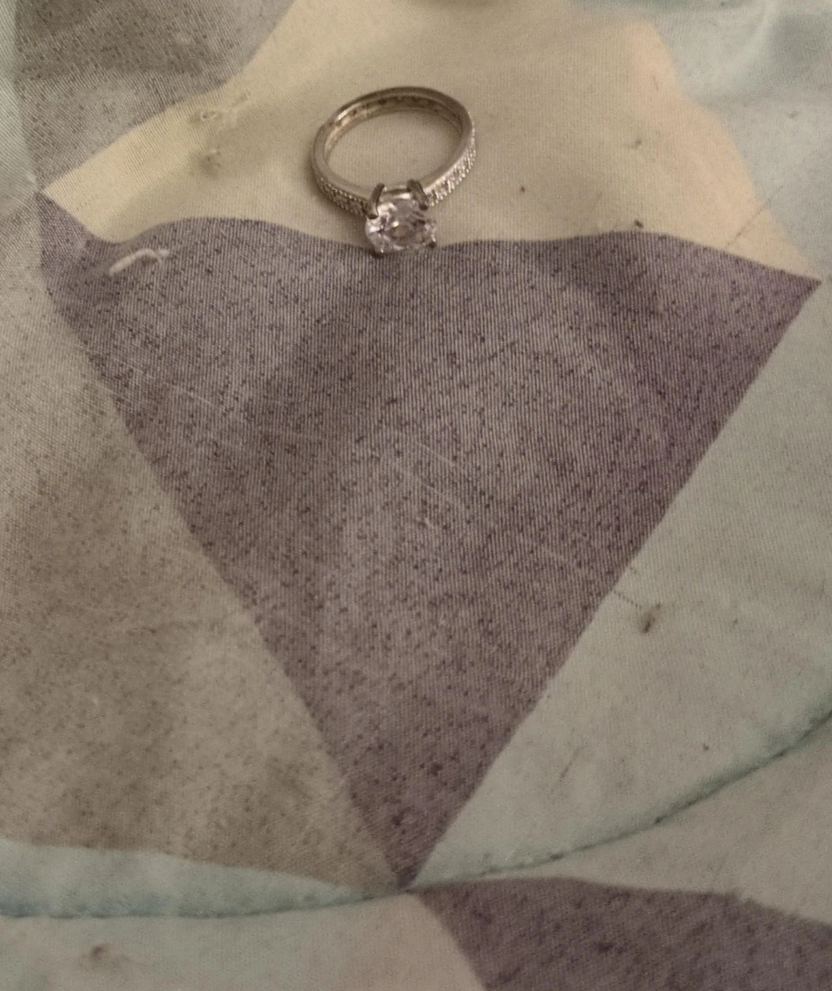 Silver Ring with Stone