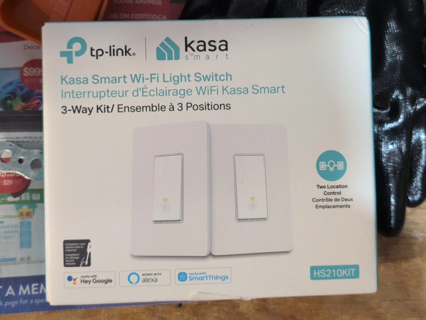 TP-Link Kasa Smart Wi-Fi Light Switch 3-Way Kit