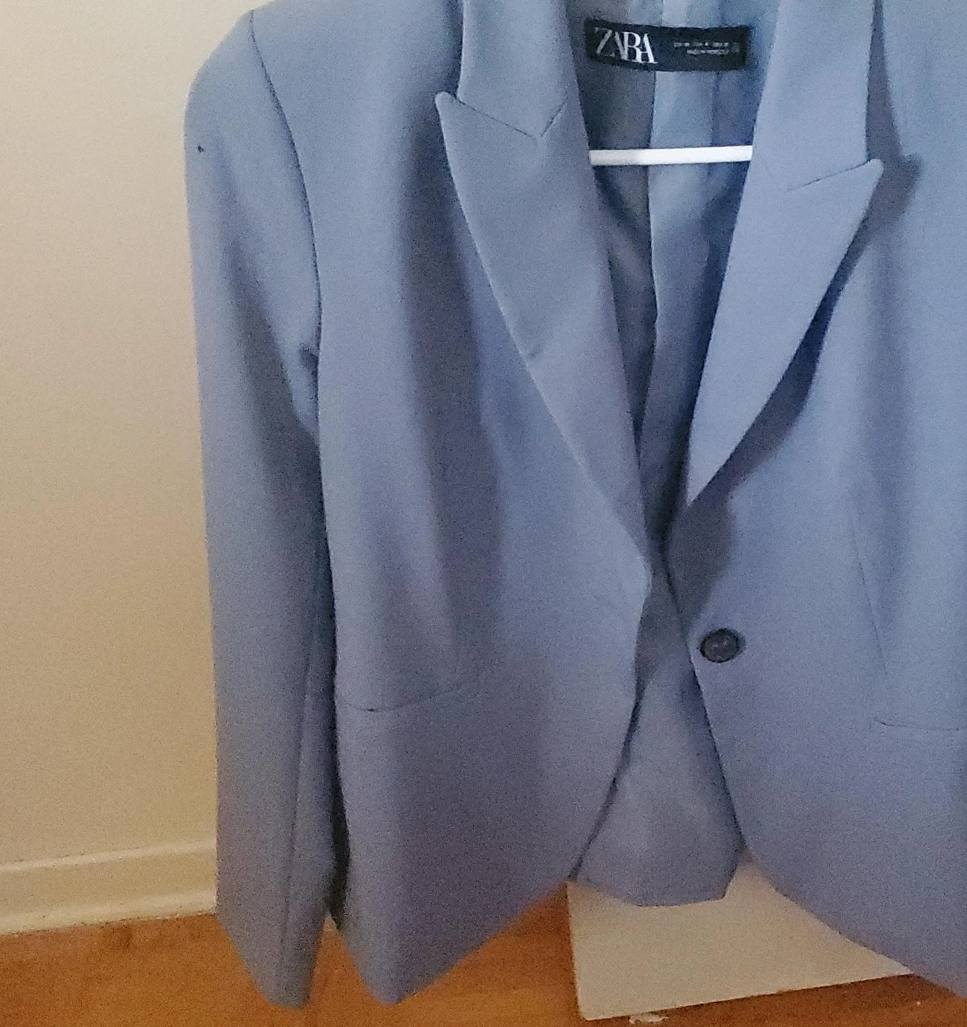 Zara Blue Blazer - Size Medium