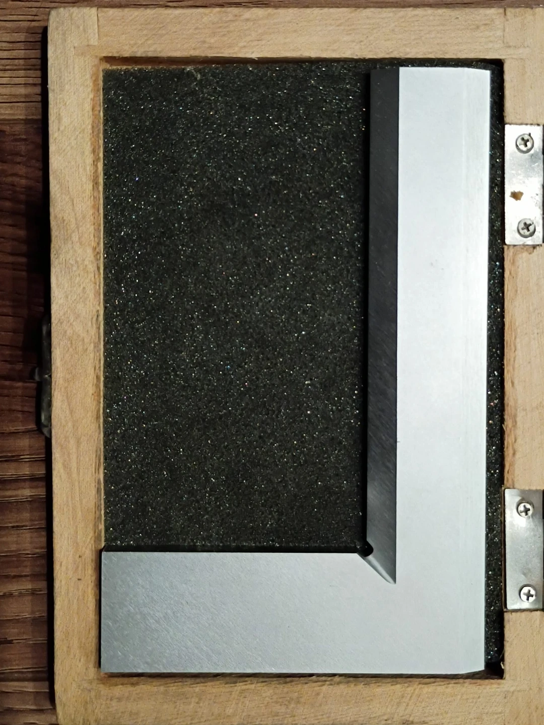 Precision Square with Wooden Case