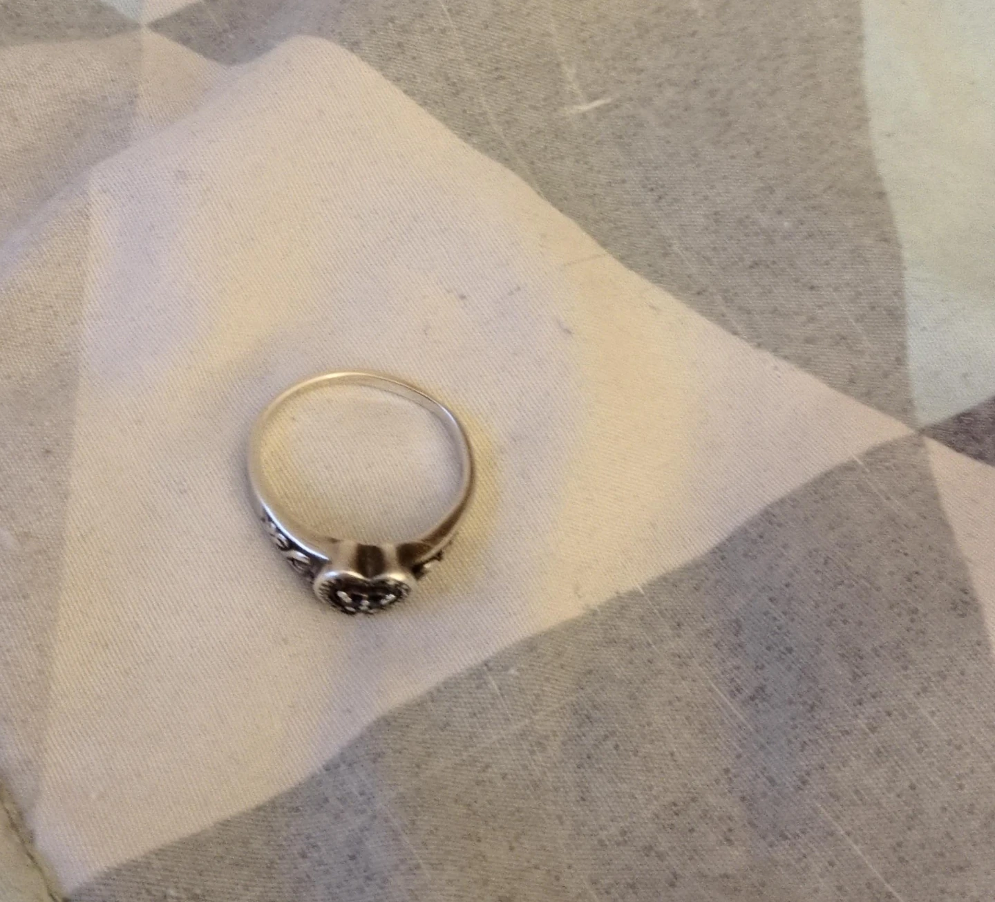 Silver Heart Ring