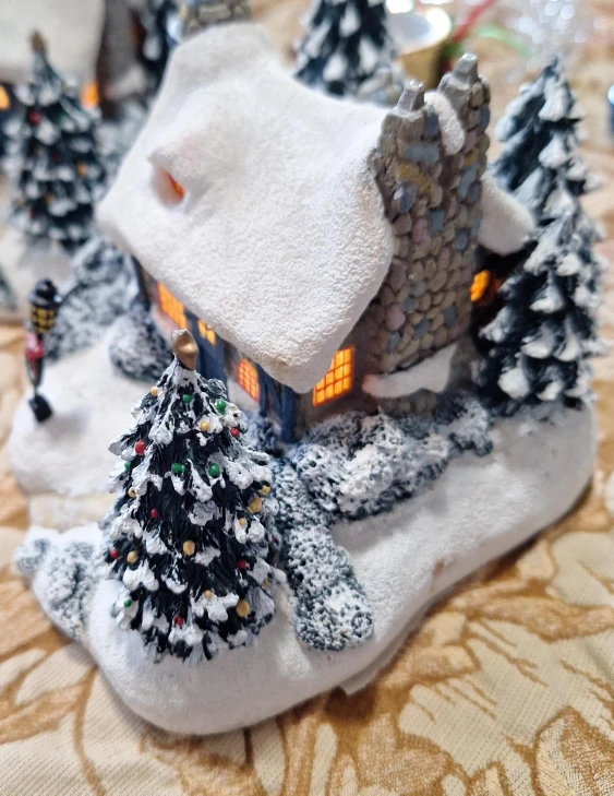 Christmas Village House Decoration