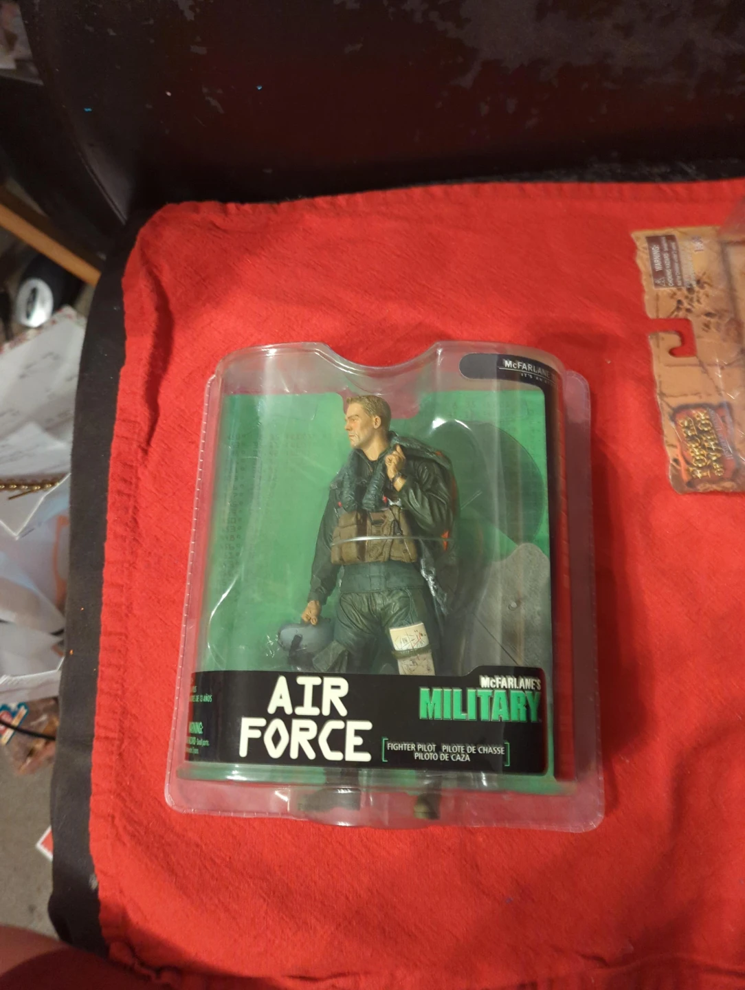 McFarlane Military Air Force Fighter Pilot Figure