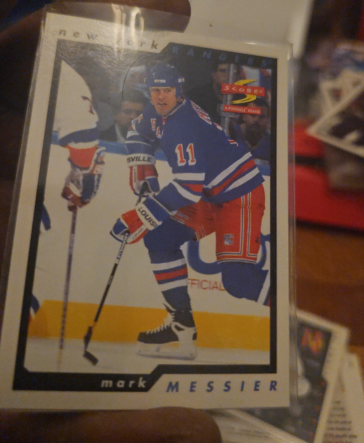 Mark Messier Score Hockey Card