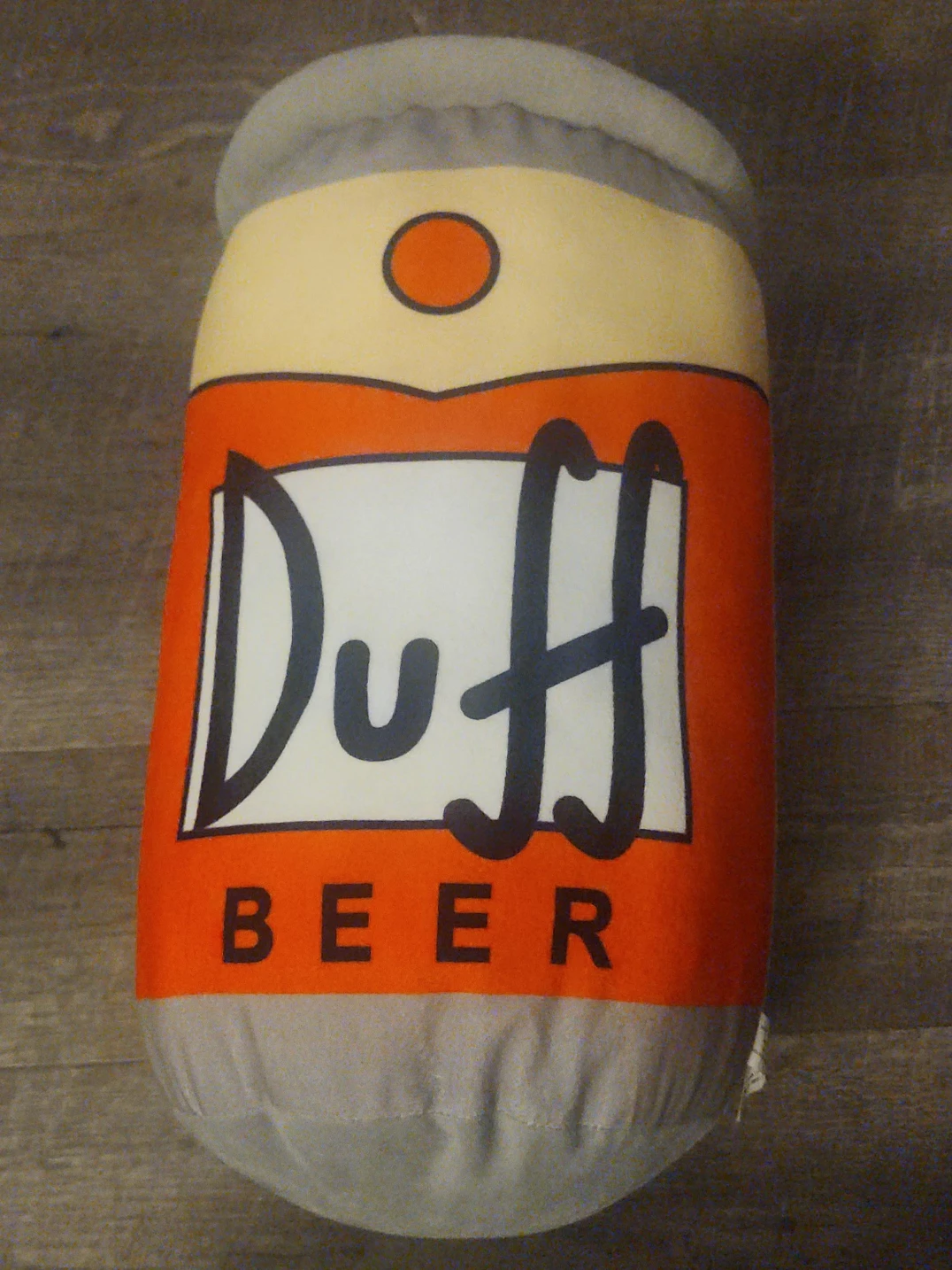 Duff Beer Can Plush Pillow