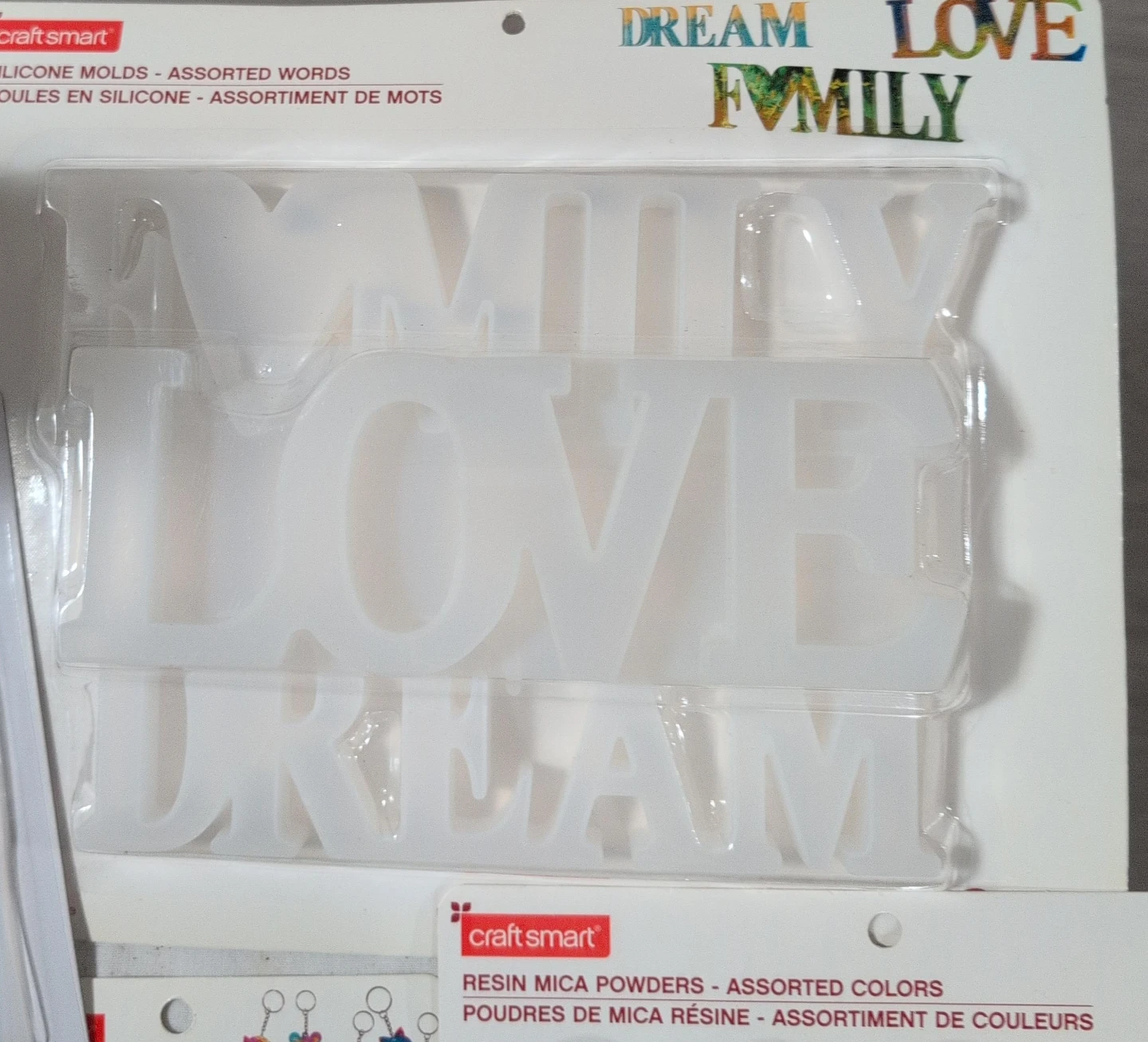 Craft Smart Silicone Molds - Assorted Words