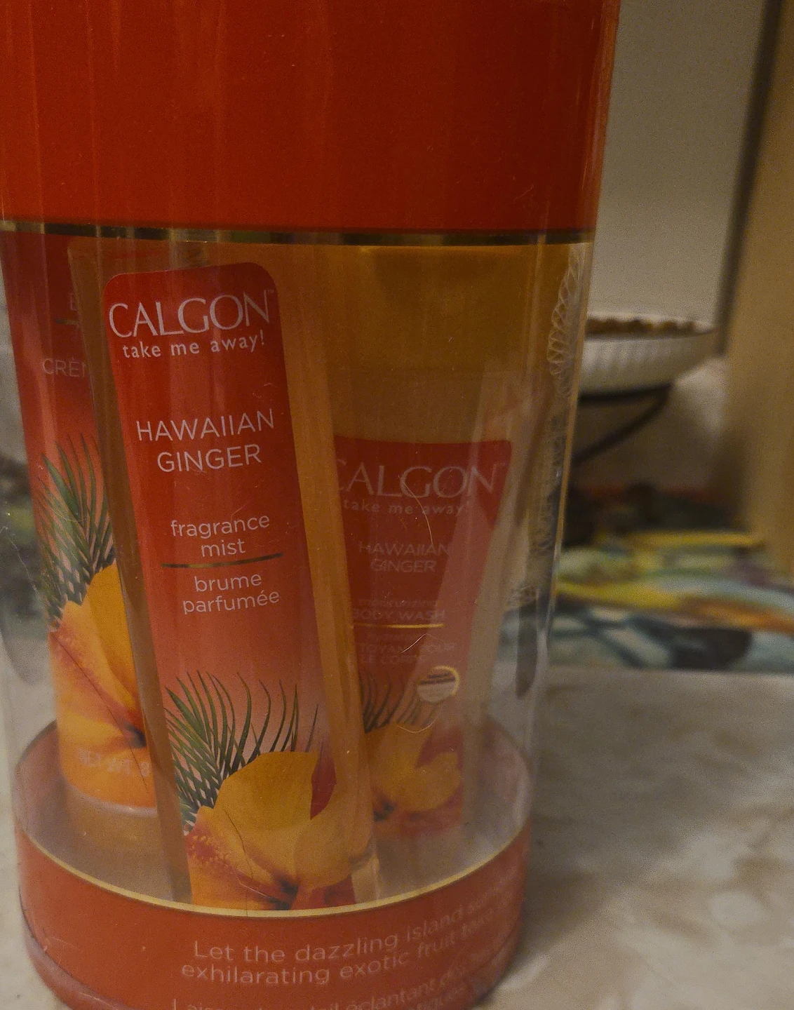 Calgon Hawaiian Ginger Gift Set