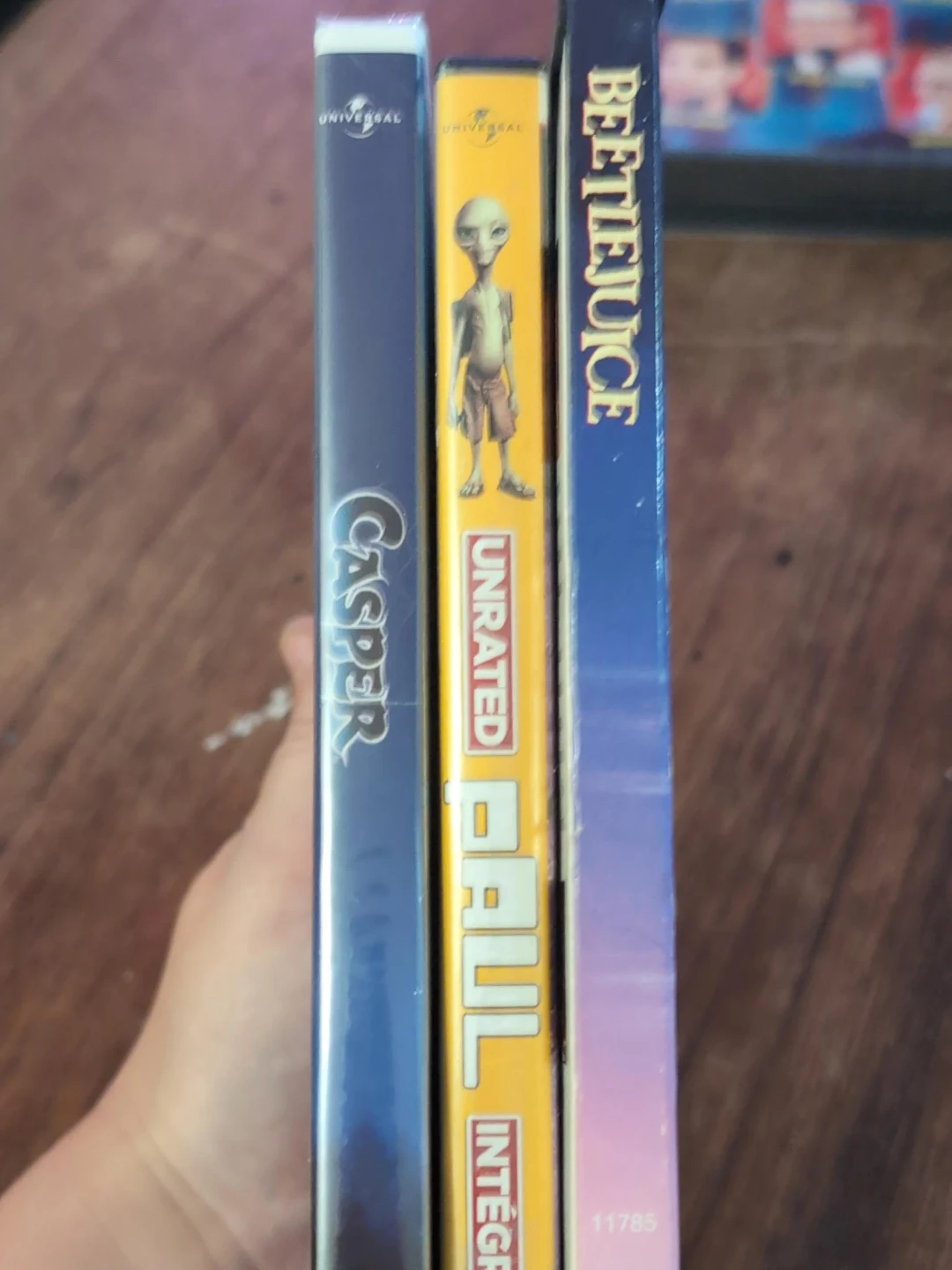 DVD Movies: Casper, Paul (Unrated), Beetlejuice