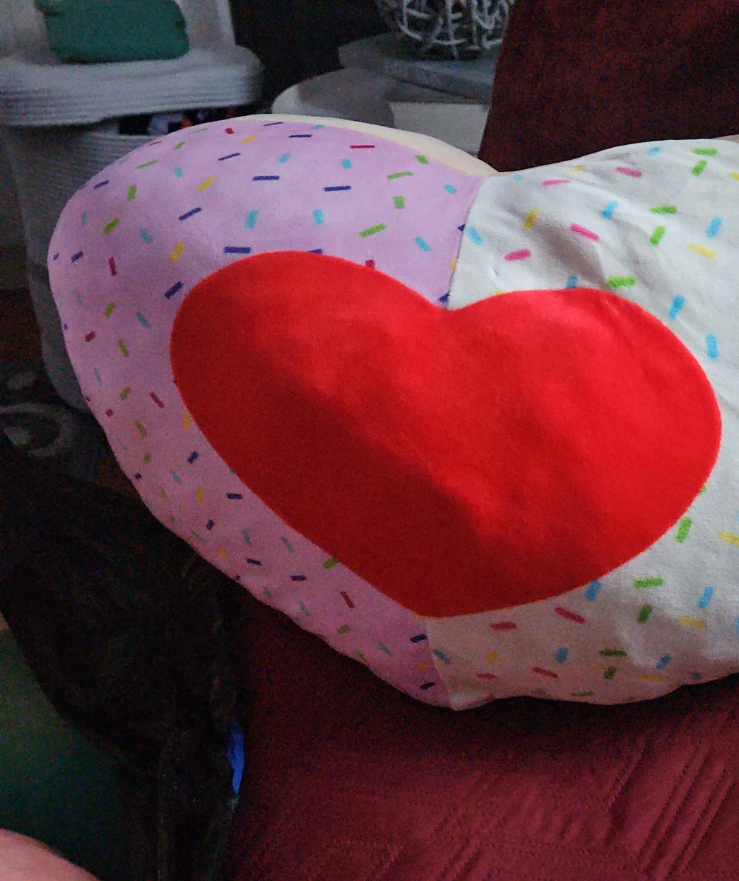 Heart Shaped Squishmallow Pillow