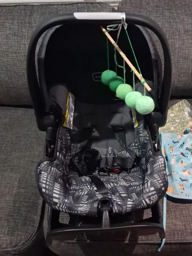 Evenflo Car Seat with Toy Bar