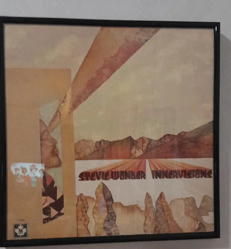 Stevie Wonder Innervisions Framed Album Art