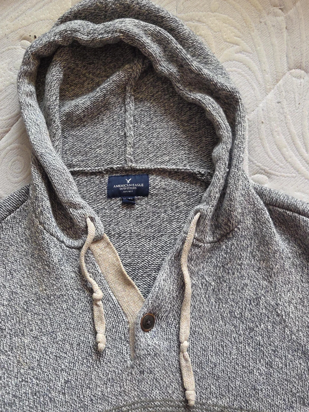American Eagle Outfitters Grey Hoodie - Size M