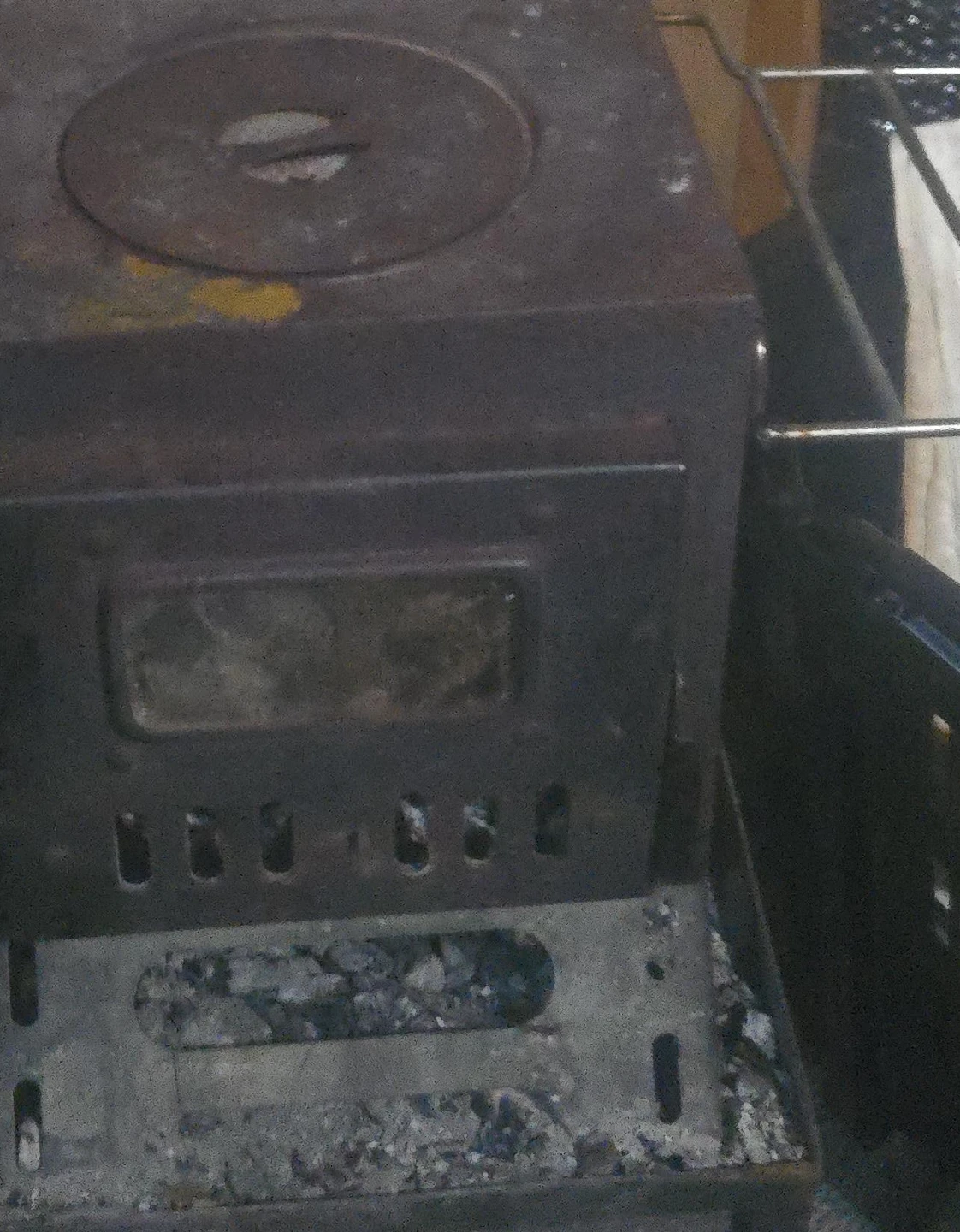 wood stove