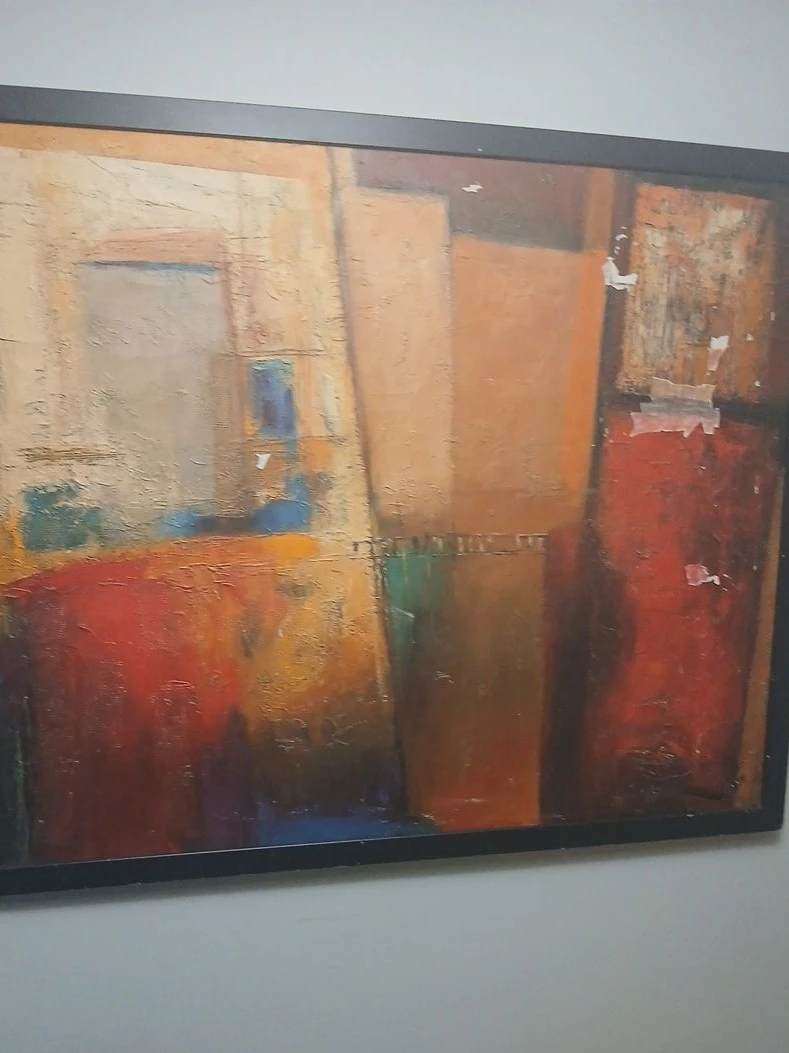 Abstract Framed Wall Art Painting