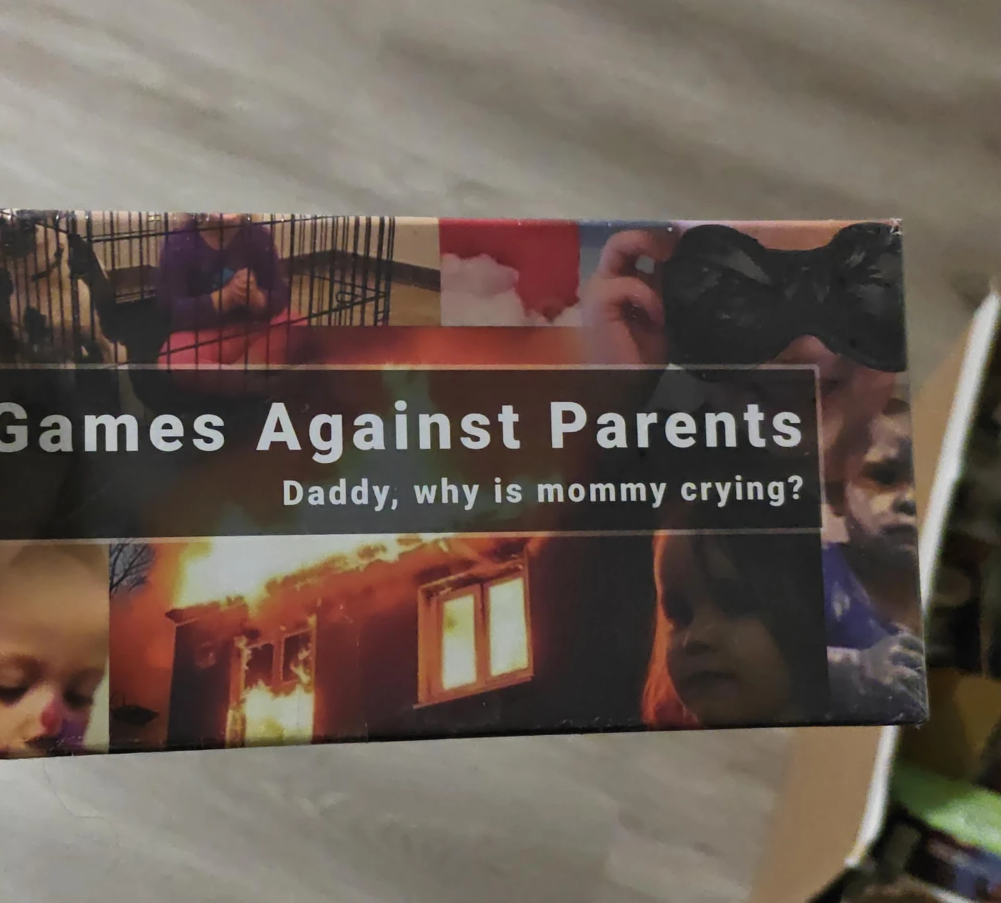 Games Against Parents - New Sealed