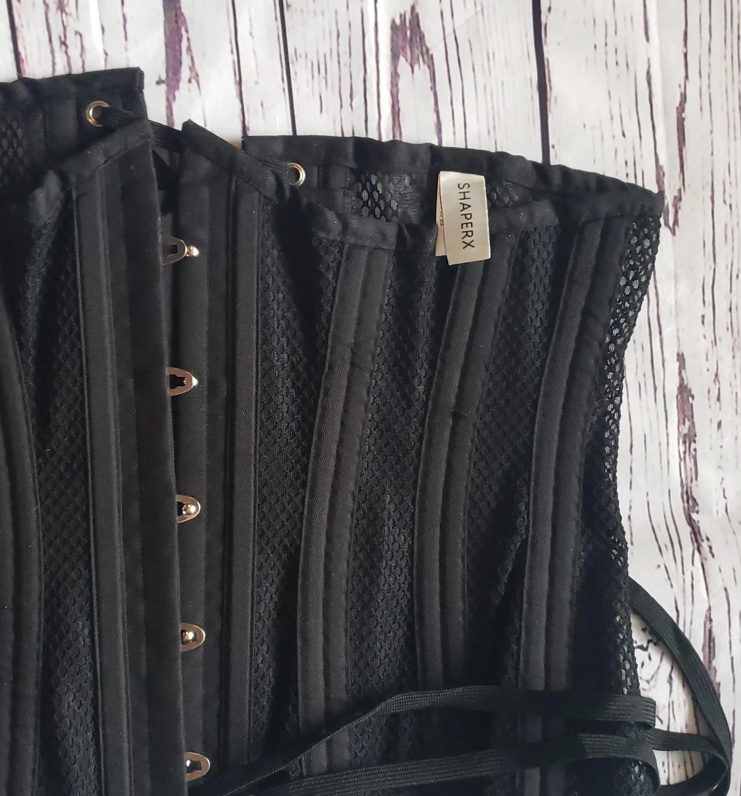 SHAPERX Black Corset Size XL #Cleanout