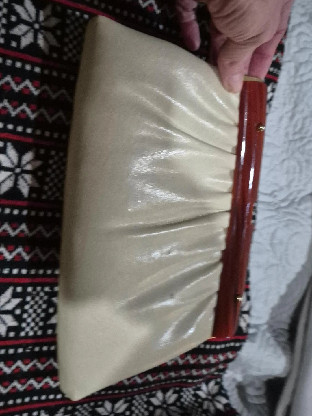 Clutch Purse - Beige