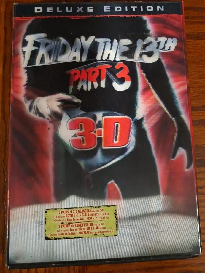 Friday the 13th Part 3 Deluxe Edition DVD 3D
