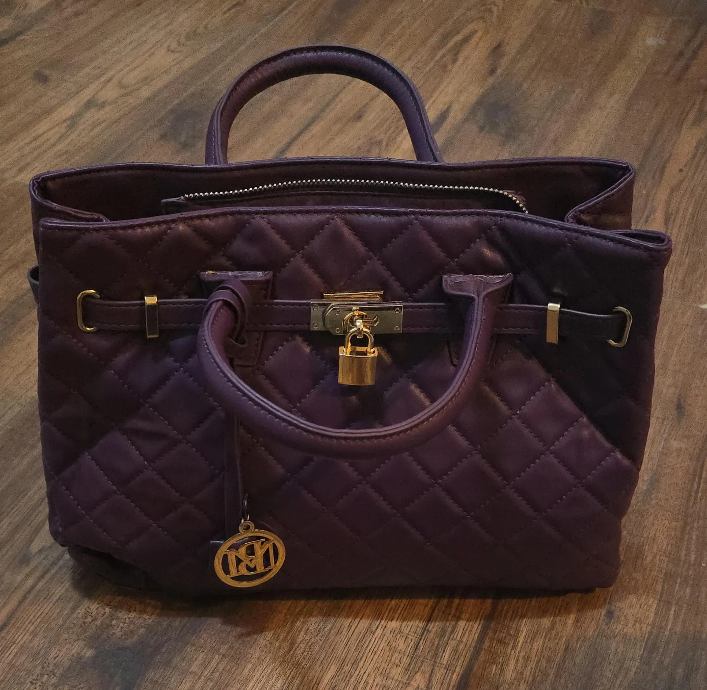 Ricki Bag Quilted Purple Handbag