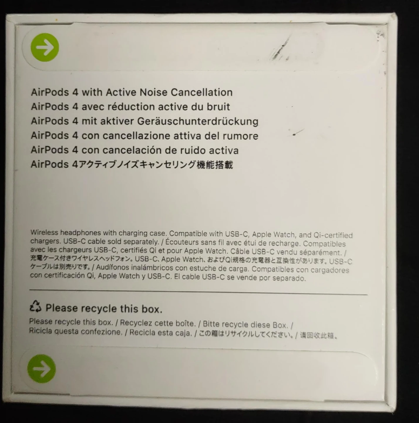 Apple AirPods 4 with Active Noise Cancellation