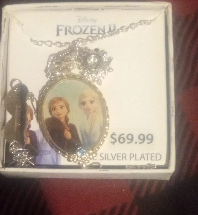 Disney Frozen II Silver Plated Necklace