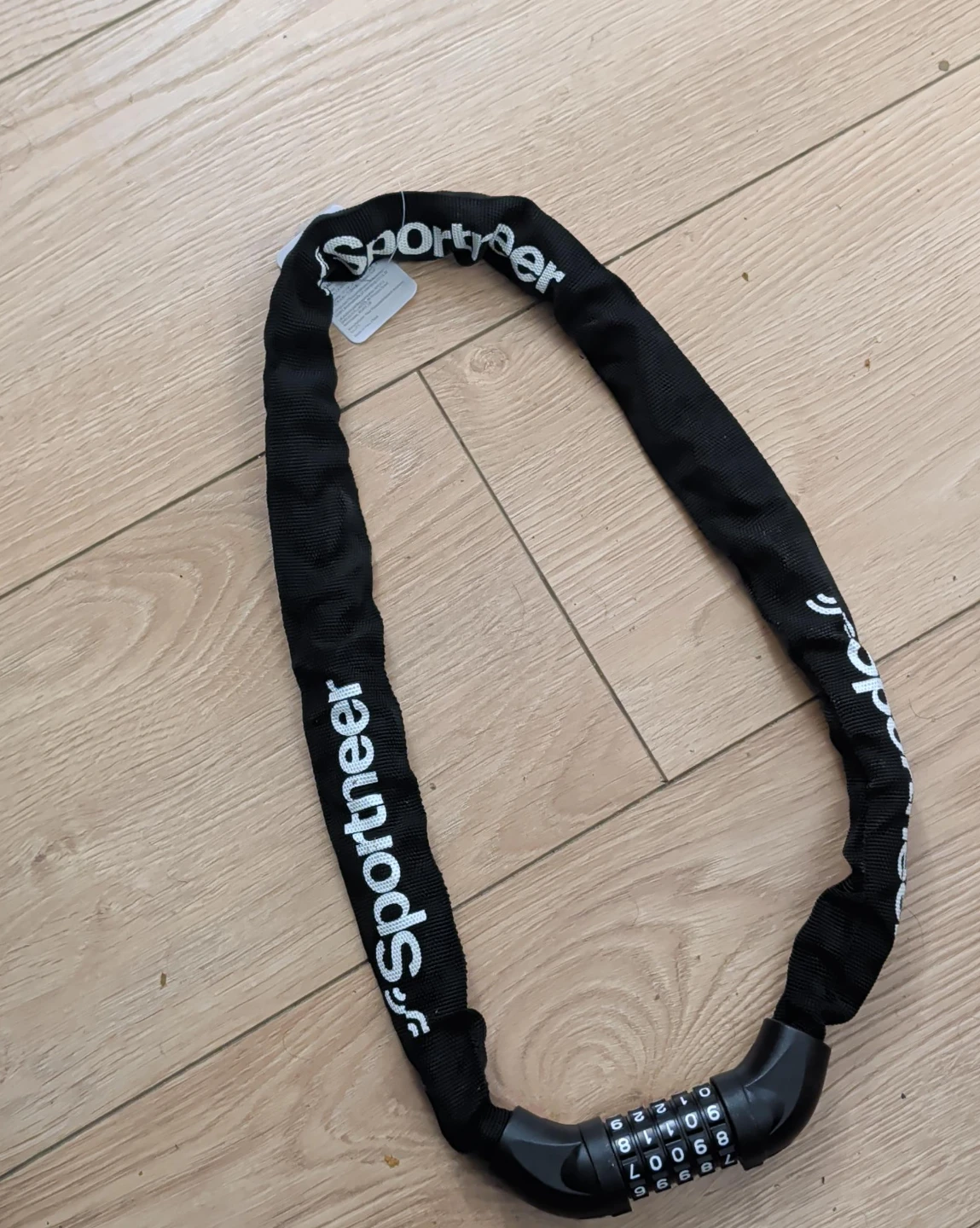 Sportneer Bike Lock Chain - Black