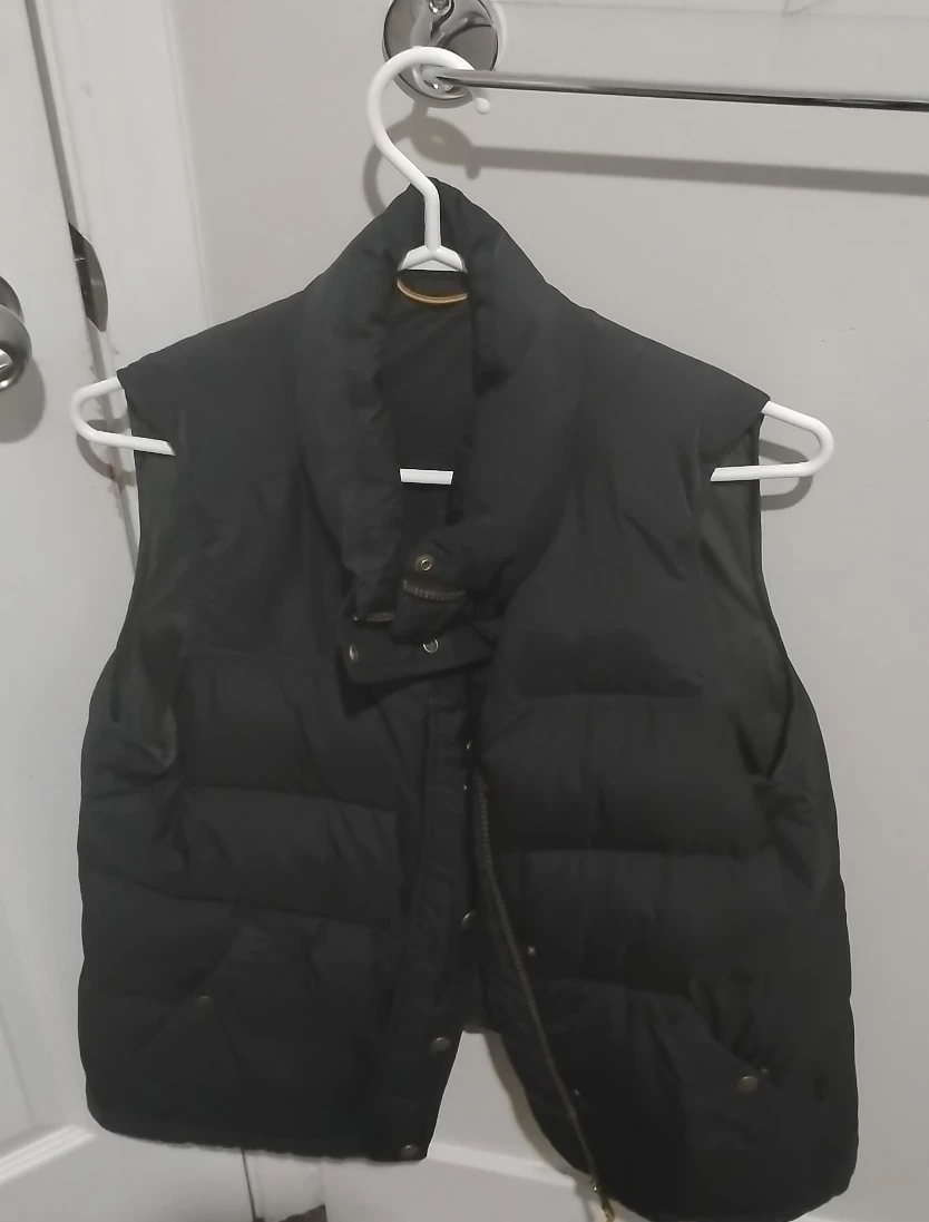 #Cleanout Black Puffer Vest