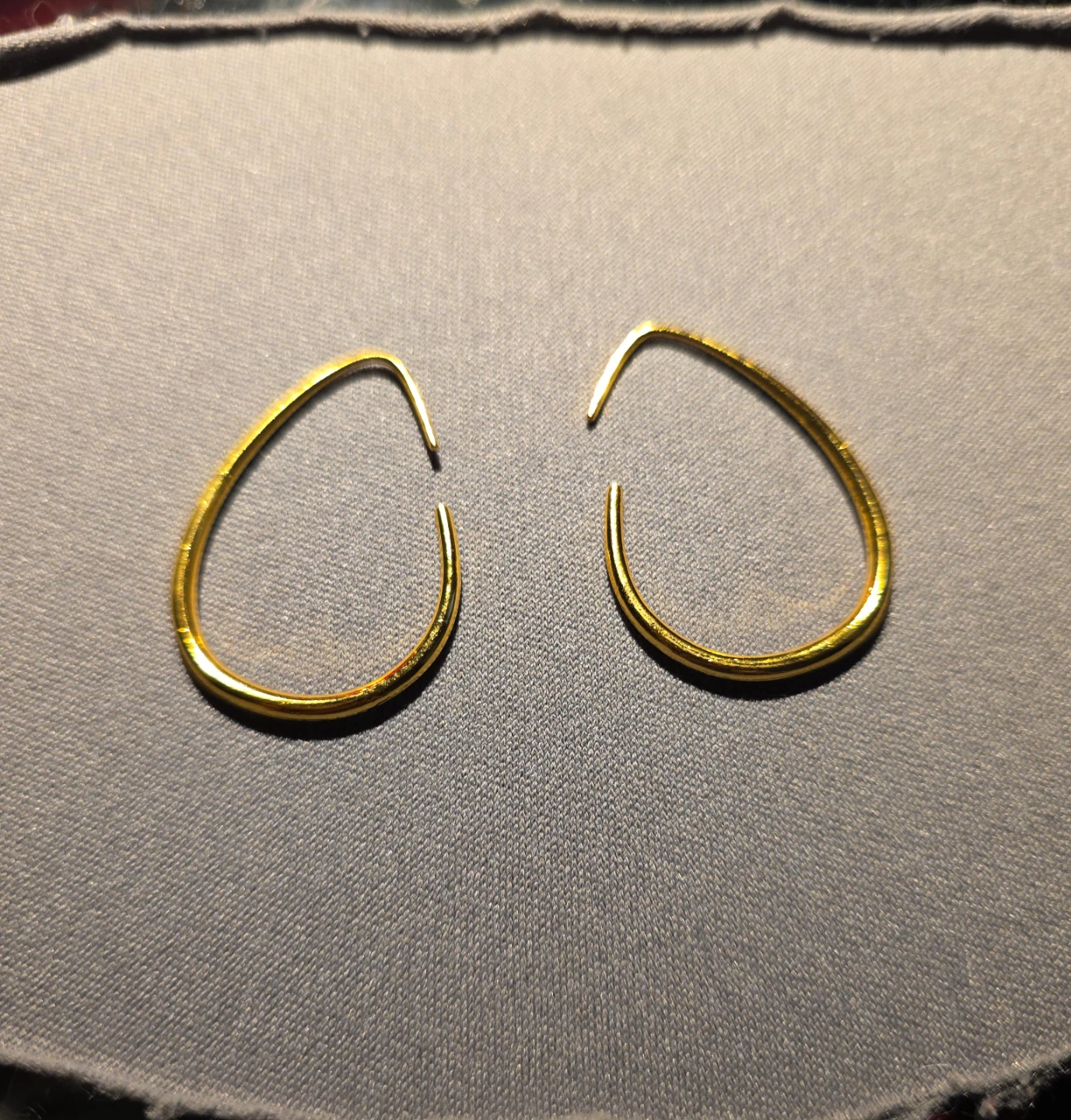 Water Droplet Design, Crafted from Copper Earrings 🏆