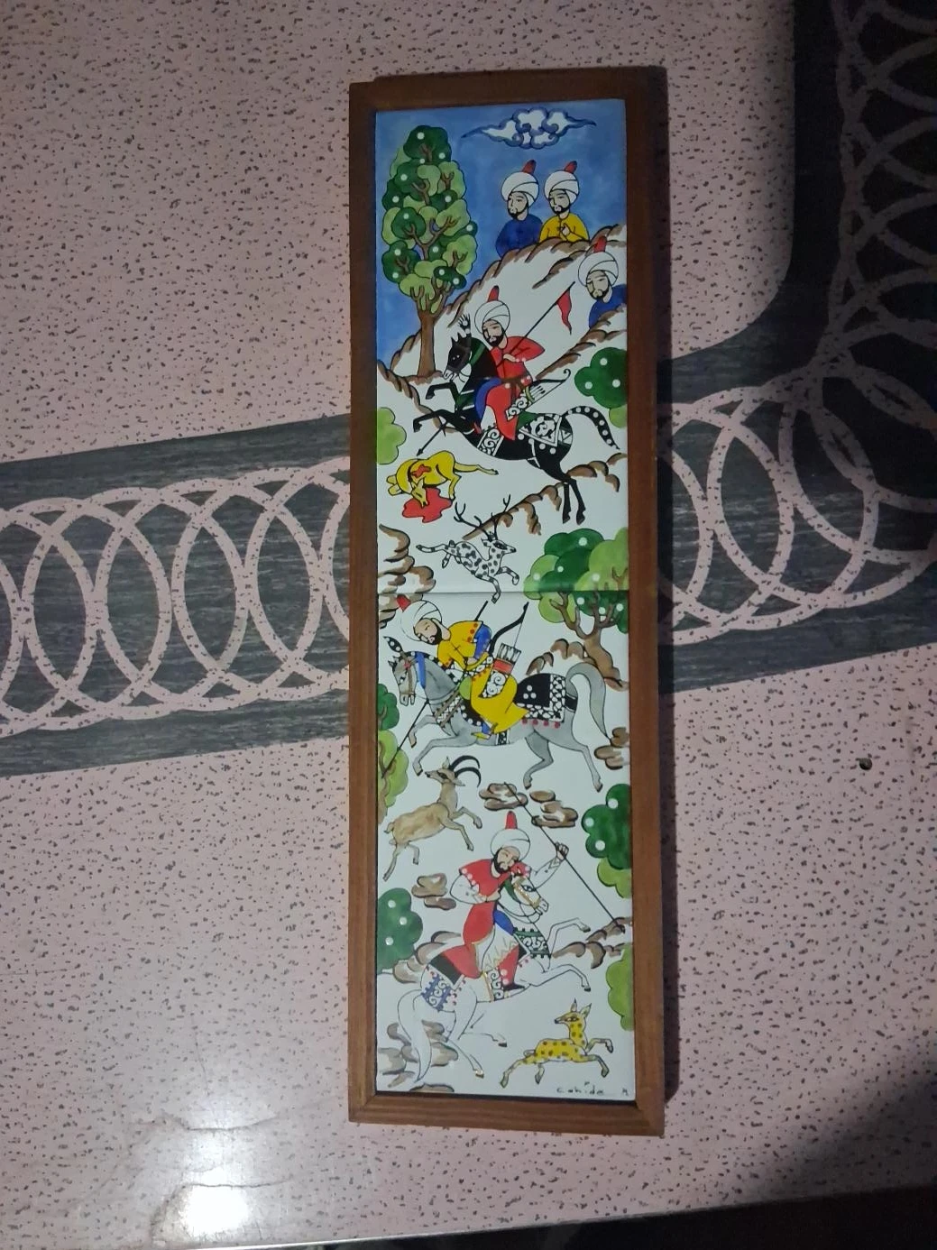Vintage Ottoman Miniature Painting