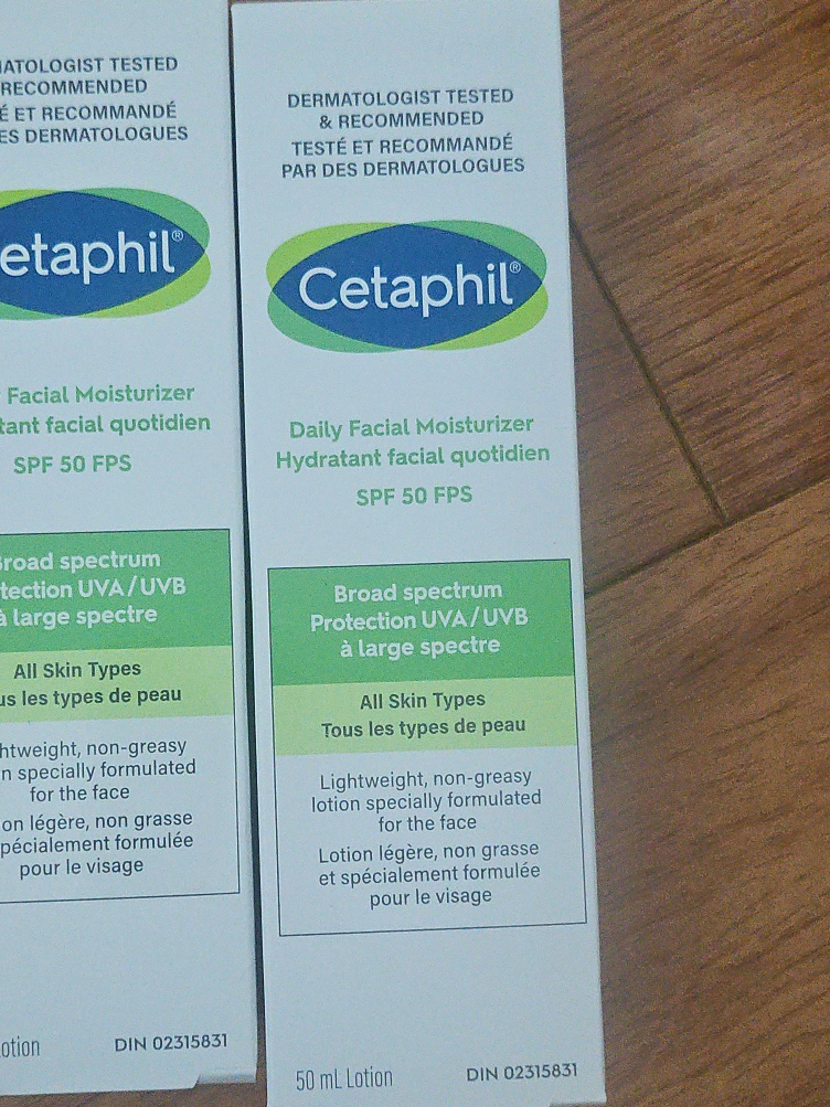 Cetaphil Daily Facial Moisturizer SPF 50, 50 mL