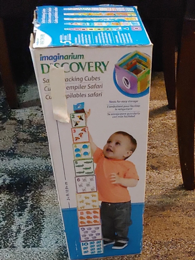 Imaginarium Discovery Stacking Cubes Safari